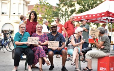 #brennstofffürgerechtigkeit: Großer Zulauf bei Aktion auf Berliner Platz